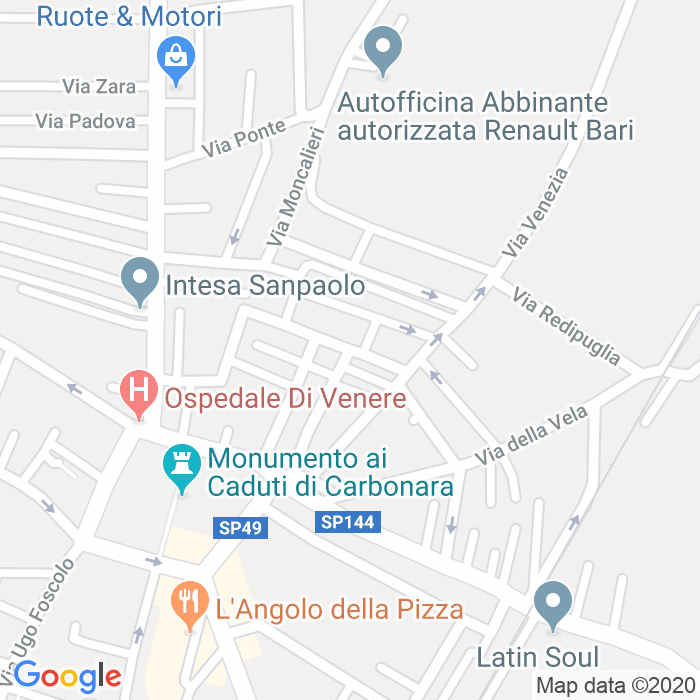 CAP di Via Michelangelo a Bari