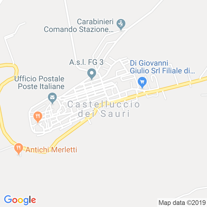 CAP di Castelluccio Dei Sauri in Foggia