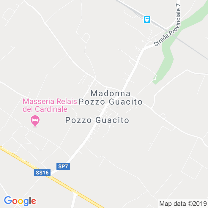 CAP di Madonna Pozzo Guacito (Pozzo Guacito) a Fasano (Fasano Di Brindisi)