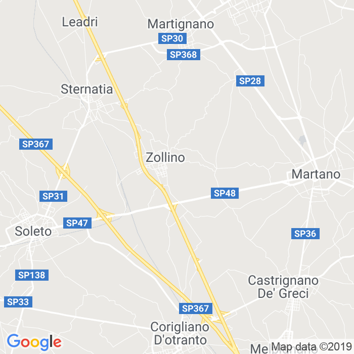 CAP di Zollino in Lecce