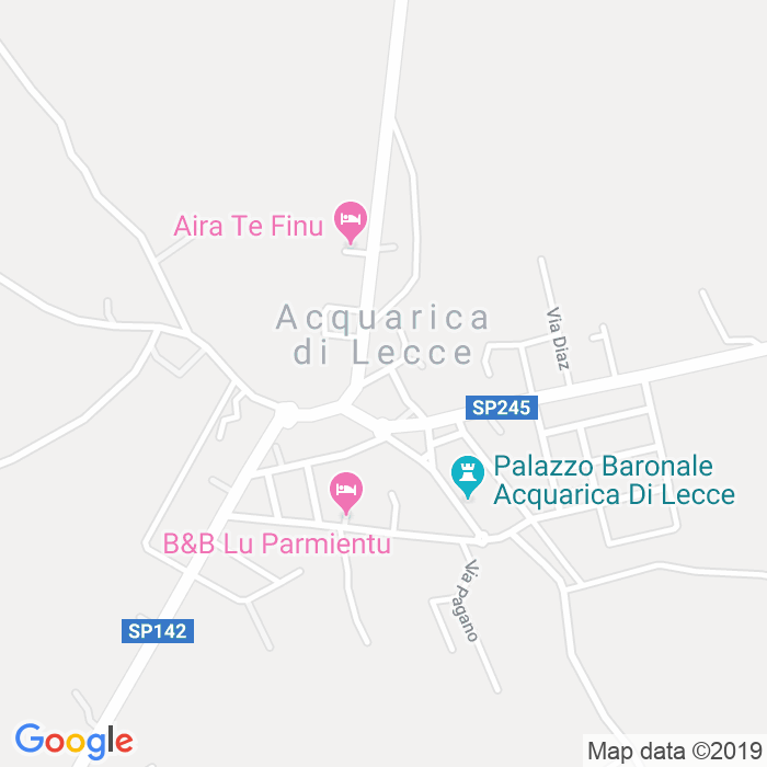 CAP di Acquarica Di Lecce a Vernole