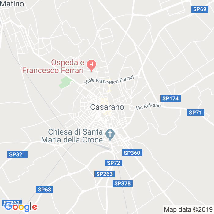 CAP di Casarano in Lecce