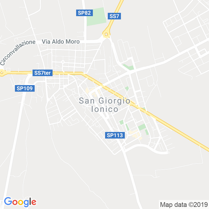 CAP di San Giorgio Ionico in Taranto