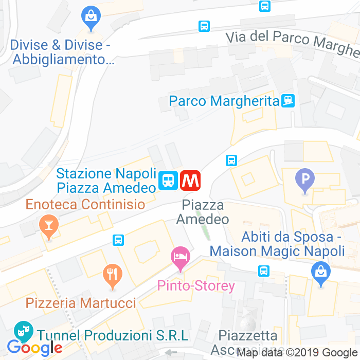 CAP di Piazza Amedeo a Napoli