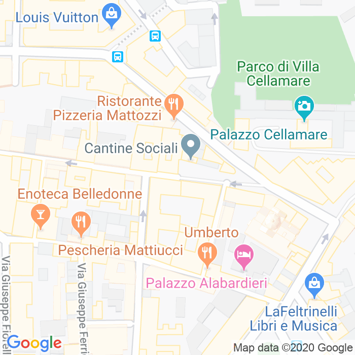 CAP di Piazza Giulio Rodino a Napoli