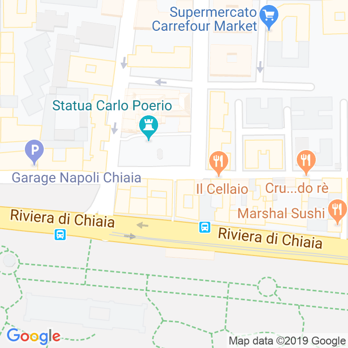CAP di Piazza San Pasquale A Chiaia a Napoli