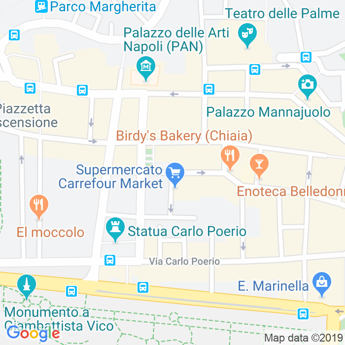 CAP di Via Francesco Lomonaco a Napoli