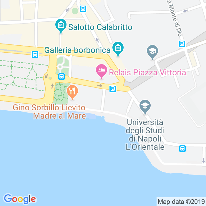 CAP di Via Niccolo'Tommaseo a Napoli