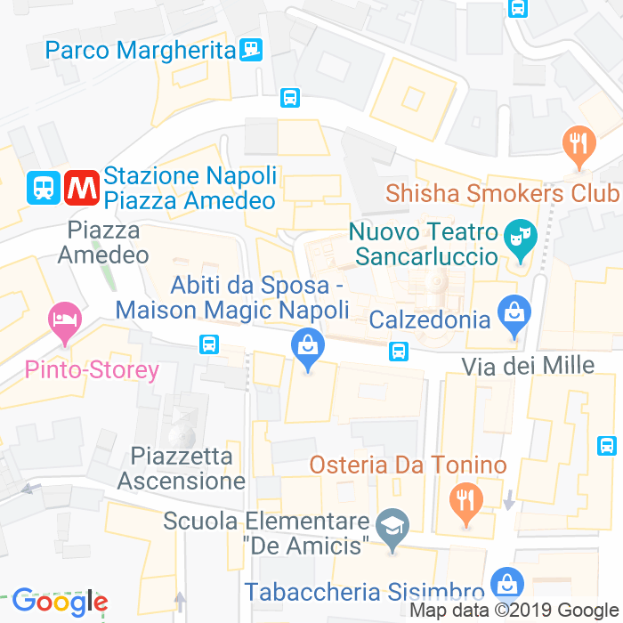 CAP di Via Vittoria Colonna a Napoli