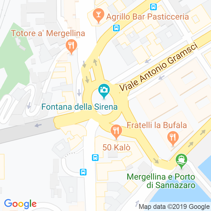 CAP di Piazza Sannazzaro a Napoli