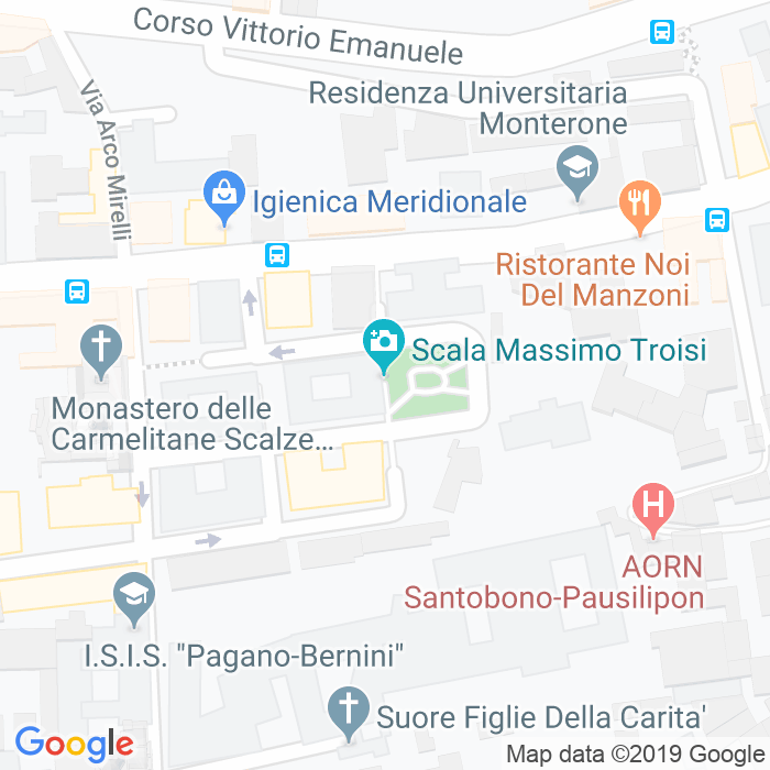 CAP di Via Andrea Mariconda a Napoli