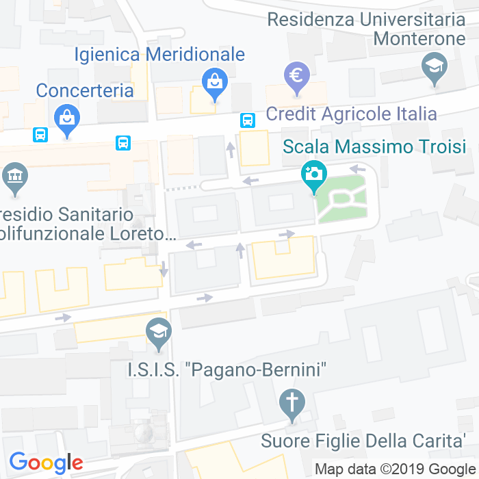 CAP di Via Luca Da Penne a Napoli