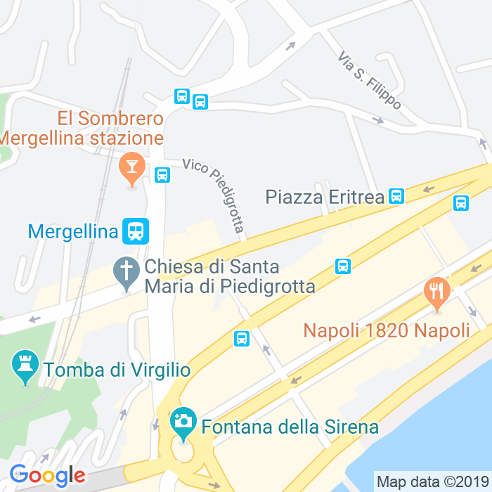 CAP di Via Piedigrotta a Napoli