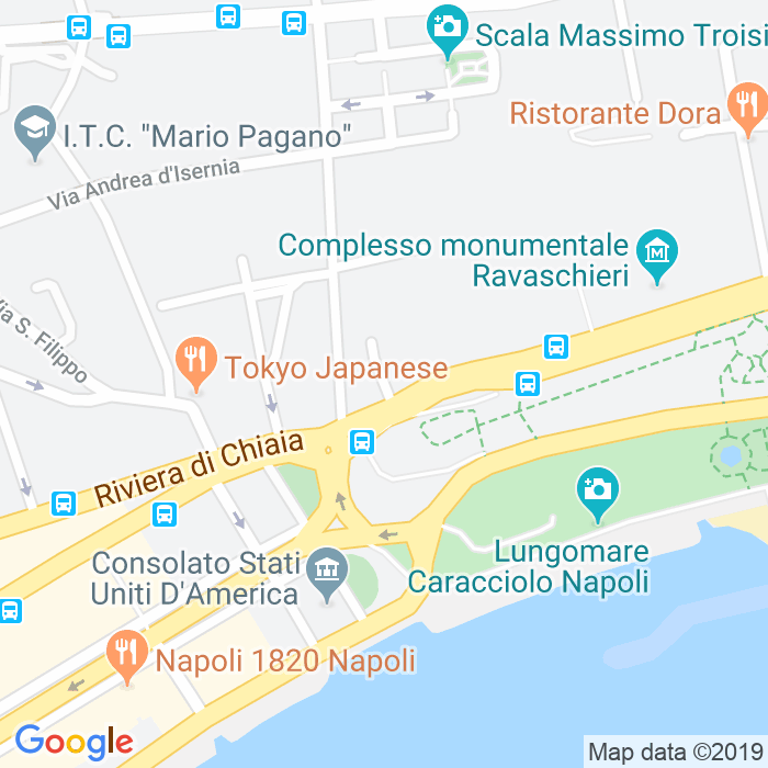 CAP di Vico Antonio Serra a Napoli