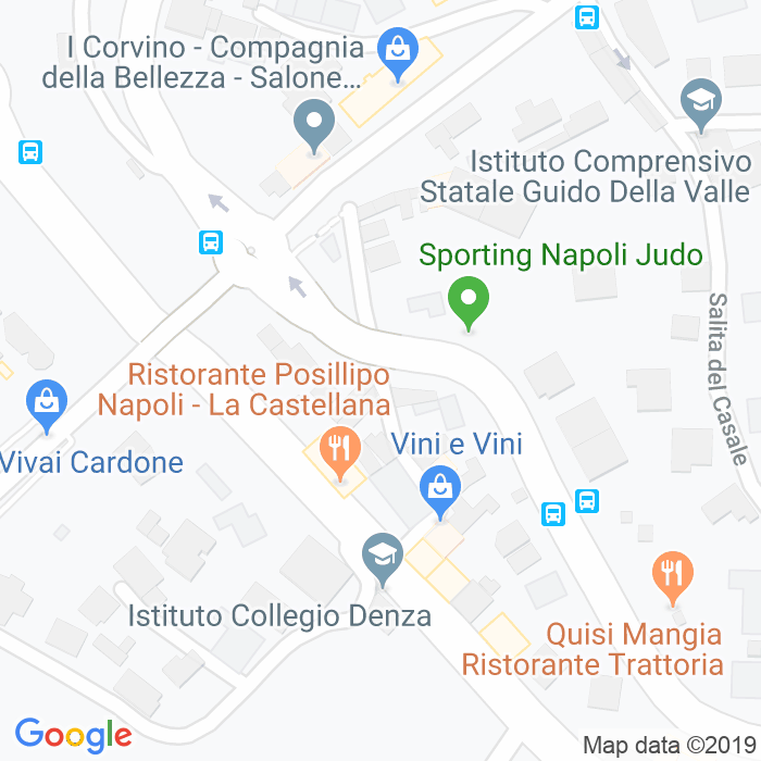 CAP di Via Privata De Martino a Napoli