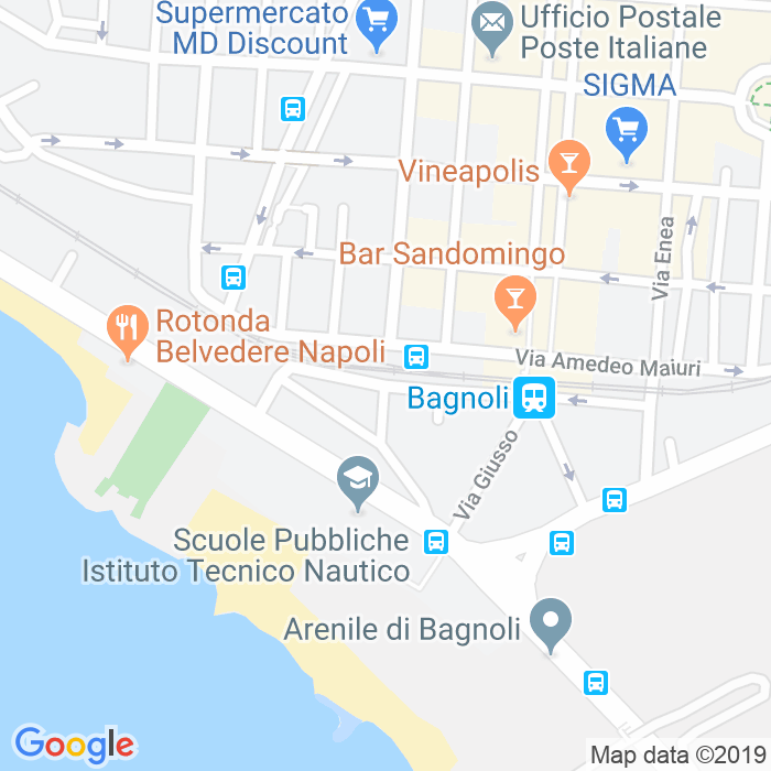 CAP di Traversa Silio Italico a Napoli