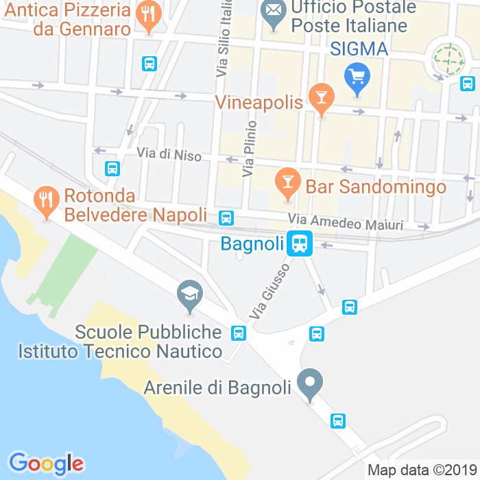 CAP di Via Miseno a Napoli