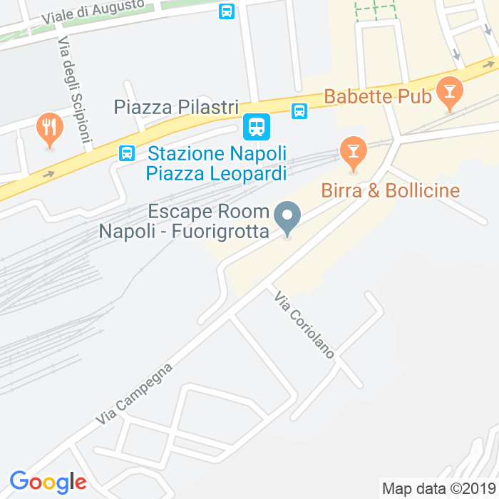 CAP di Via Tiberio a Napoli
