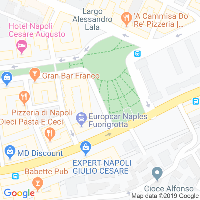 CAP di Piazza Italia a Napoli