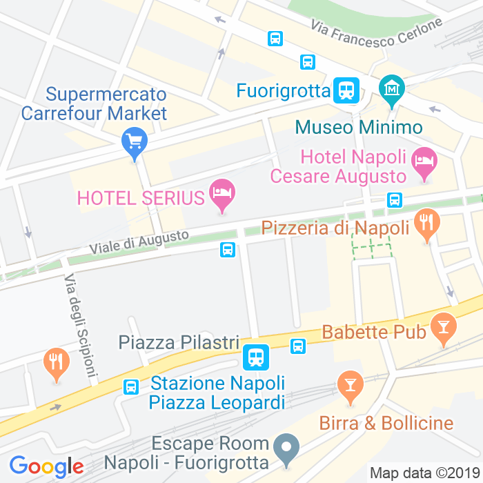 CAP di Via Attilio Regolo a Napoli