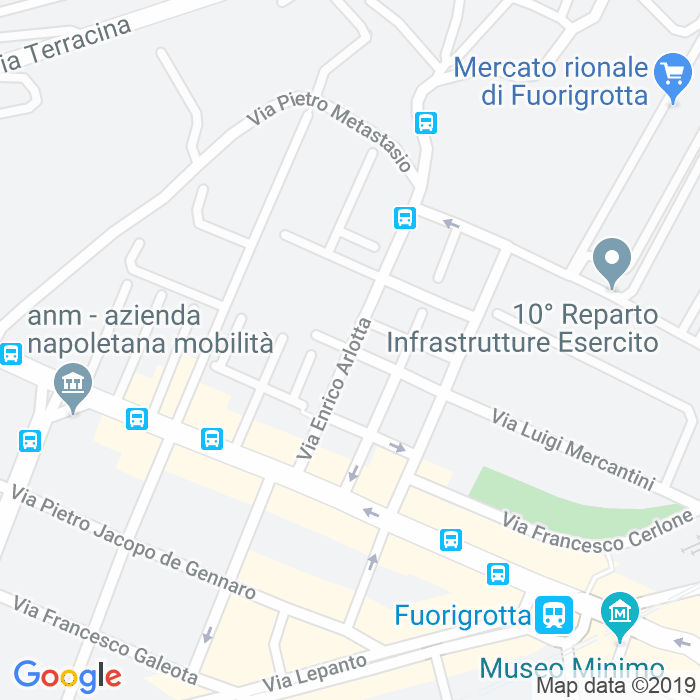 CAP di Via Enrico Arlotta a Napoli