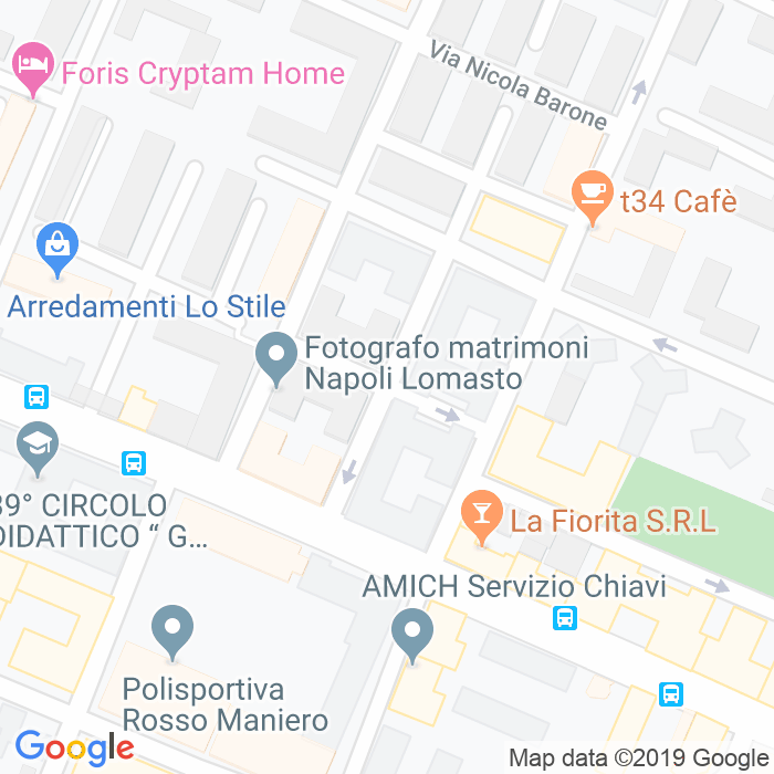 CAP di Via Enzo Petraccone a Napoli