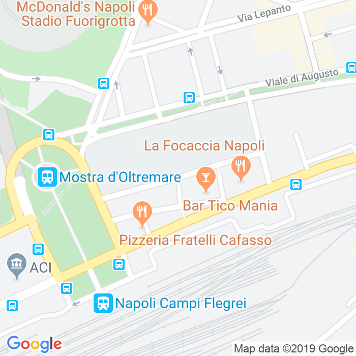 CAP di Via Fabio Massimo a Napoli