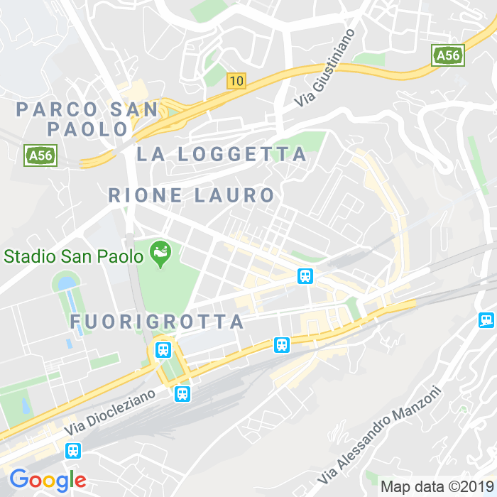 CAP di Via Giacomo Leopardi a Napoli