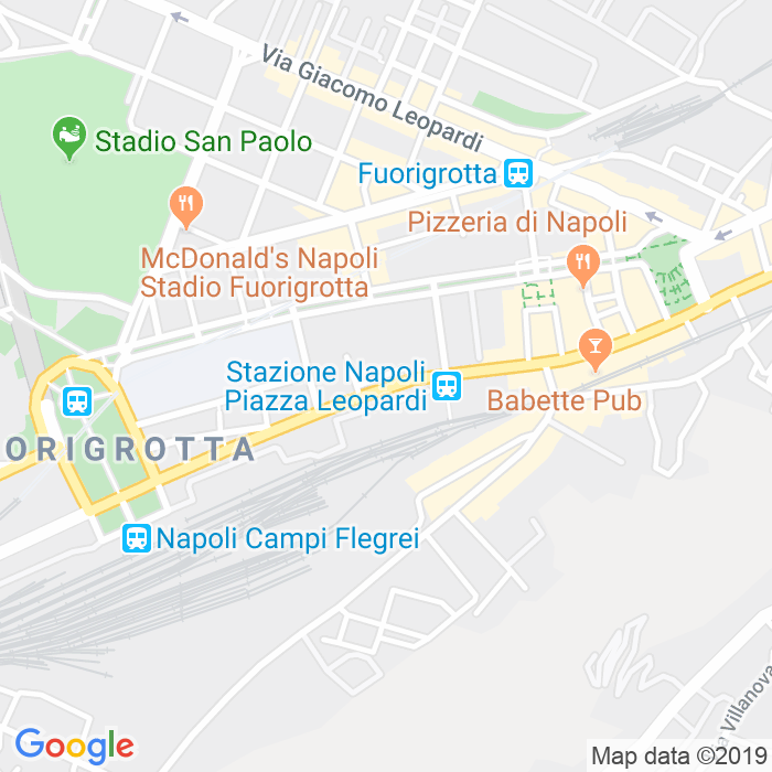CAP di Via Giulio Cesare a Napoli
