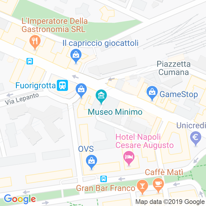 CAP di Via San Vincenzo A Fuorigrotta a Napoli