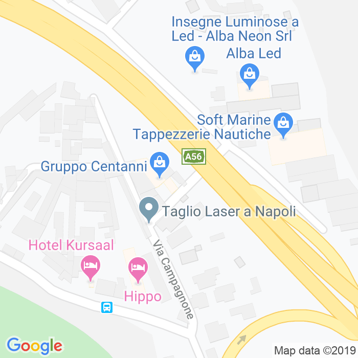 CAP di Via Vicinale Cavone Degli Sbirri a Napoli