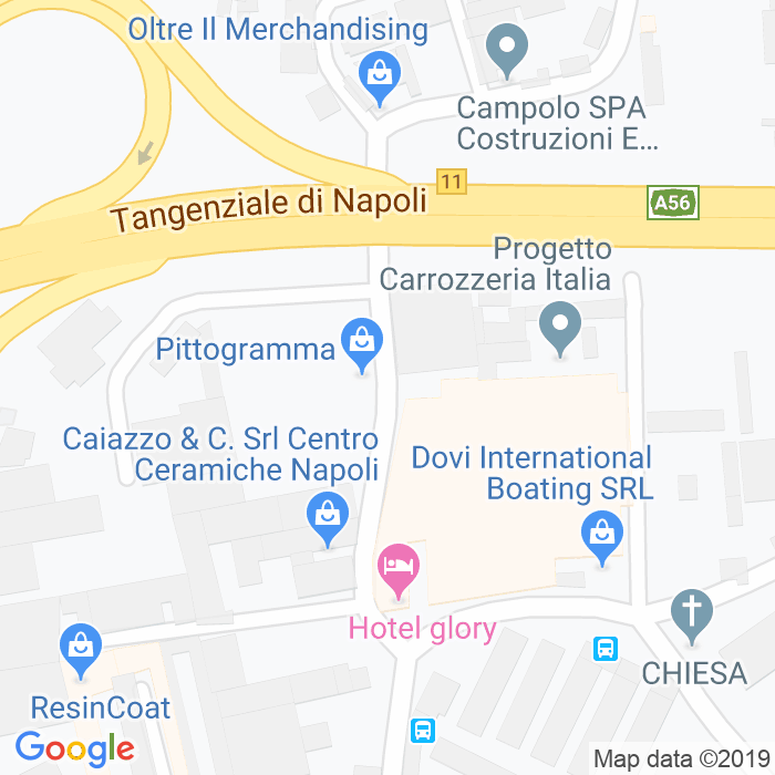 CAP di Via Vicinale Murate a Napoli