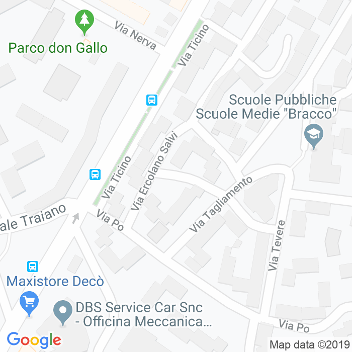 CAP di Via Ercolano Salvi a Napoli