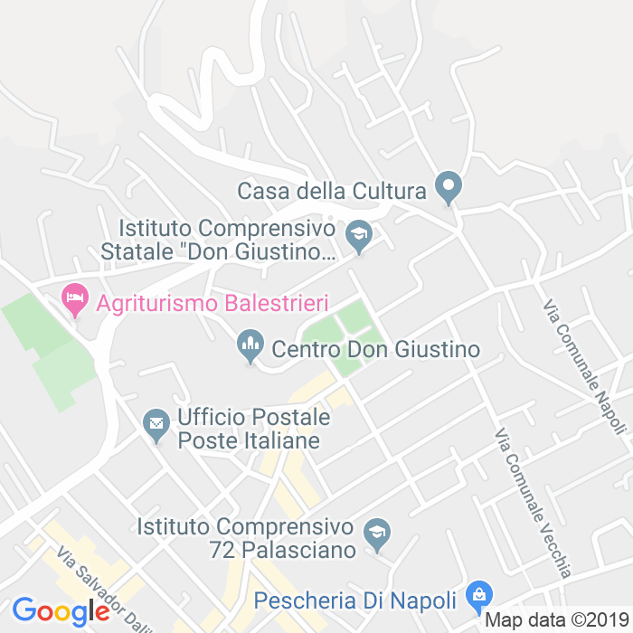 CAP di Via Evangelista Torricelli a Napoli