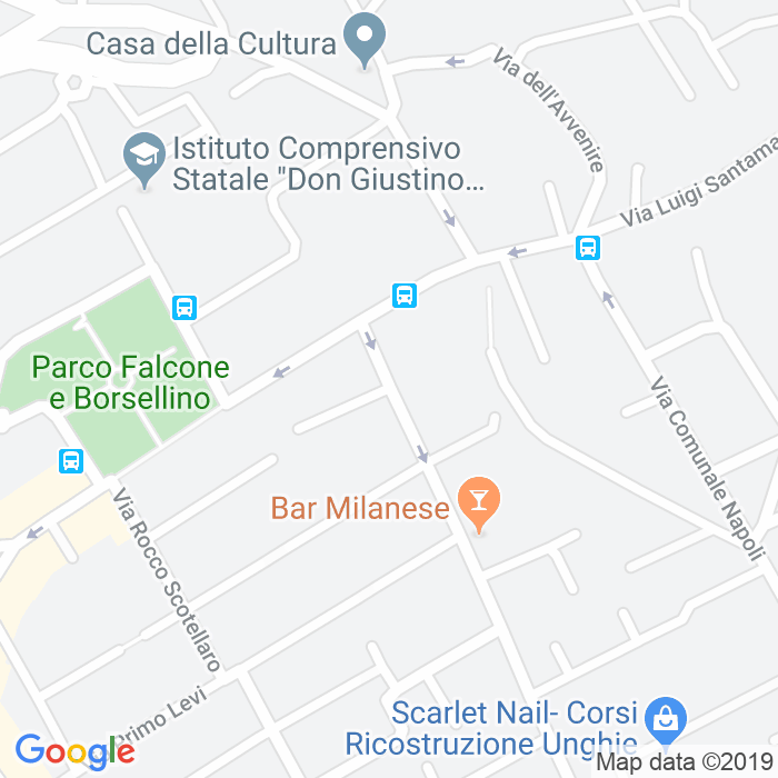 CAP di Via Francesco Flora a Napoli