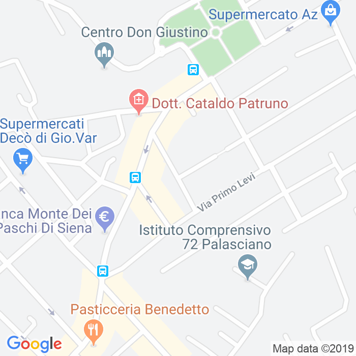 CAP di Via Leonardo Sciascia a Napoli