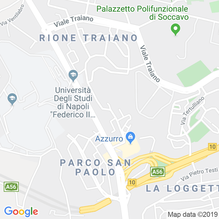 CAP di Via Marco Aurelio a Napoli