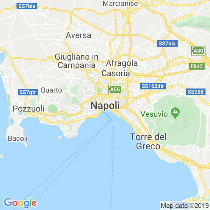 CAP di Via Niccolo'Tartaglia a Napoli