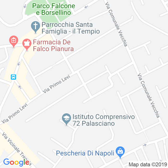 CAP di Via Pier Paolo Pasolini a Napoli