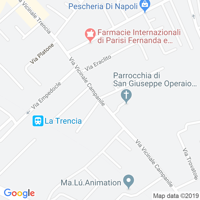 CAP di Via Zenone Di Elea a Napoli