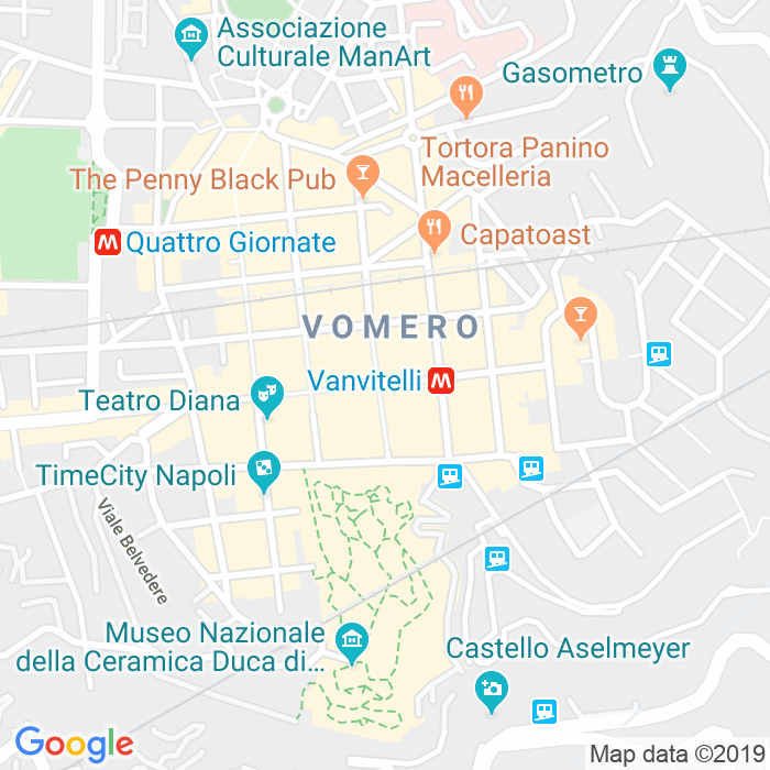 CAP di Via Alessandro Scarlatti a Napoli