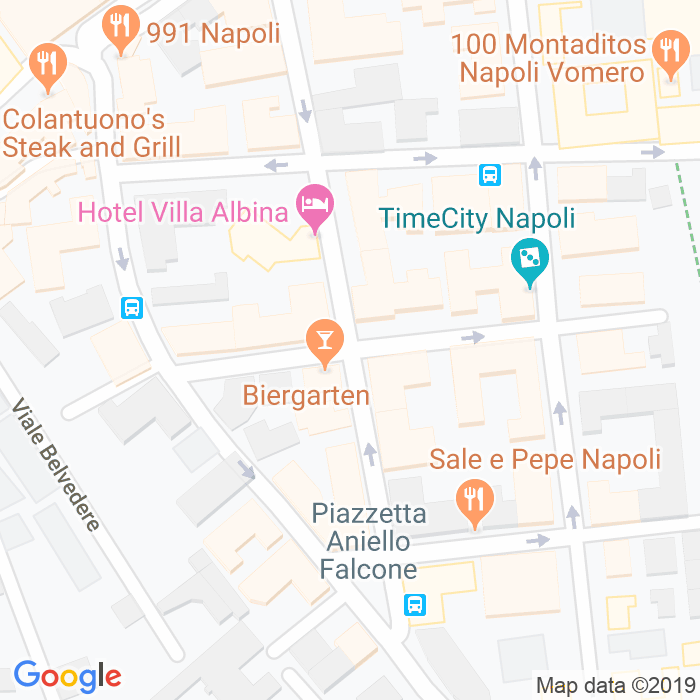 CAP di Via Andrea Vaccaro a Napoli