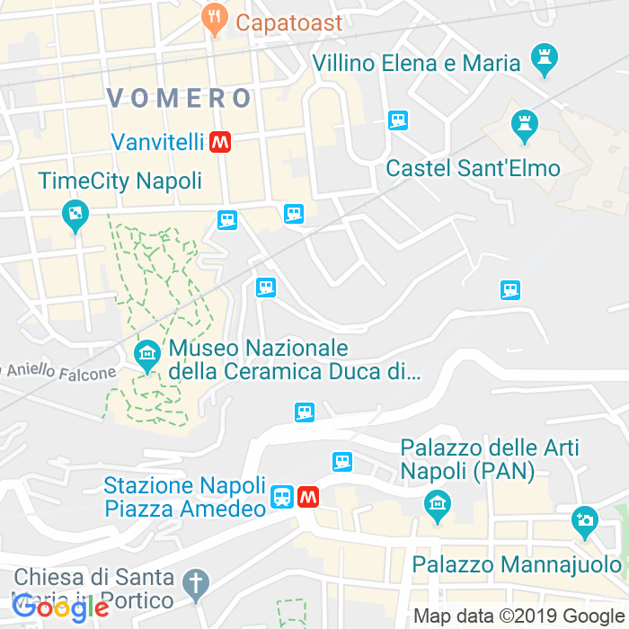 CAP di Via Luigia Sanfelice a Napoli