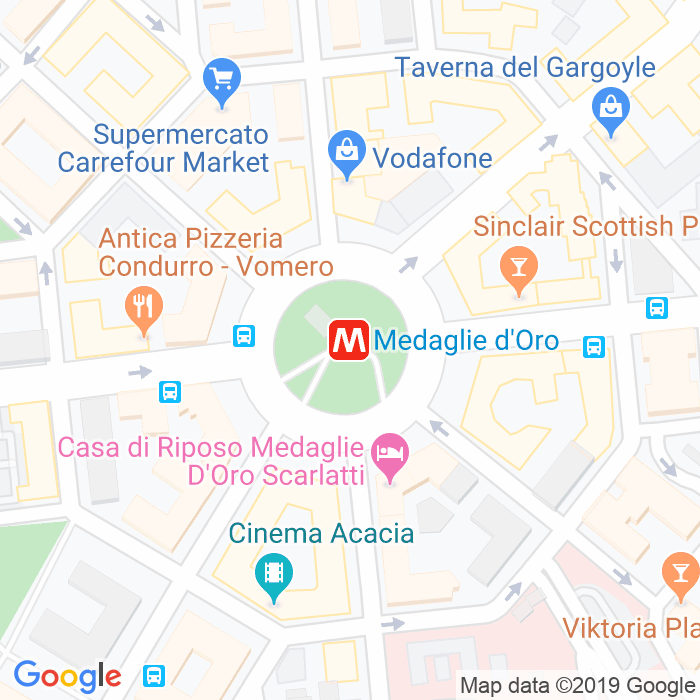 CAP di Piazza Medaglie D'Oro a Napoli