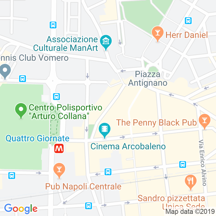 CAP di Via Annella Di Massimo a Napoli
