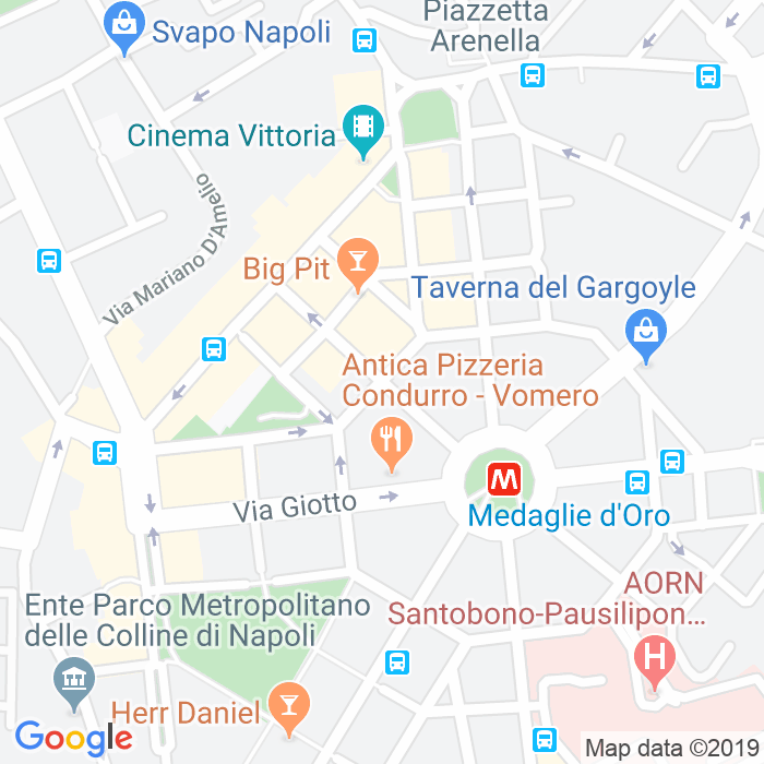 CAP di Via Antonio Solario a Napoli