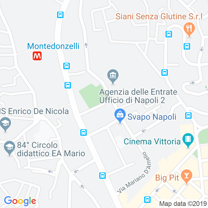 CAP di Via Francesco Dell'Erba a Napoli