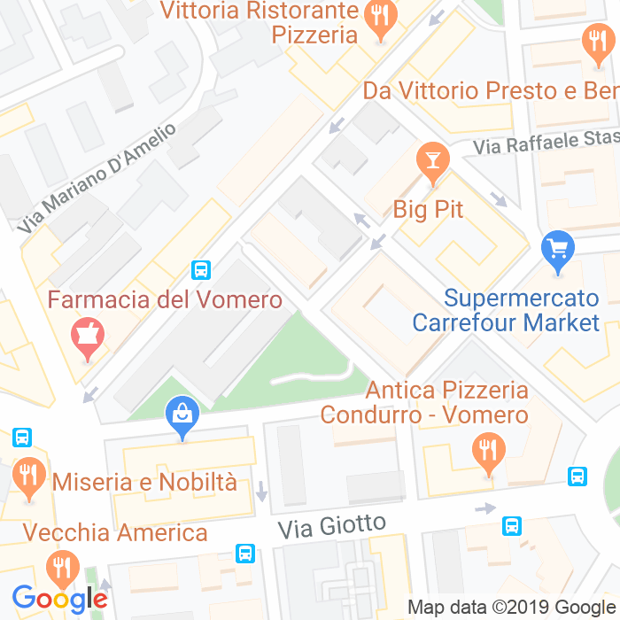 CAP di Via Niccolo'Iommelli a Napoli