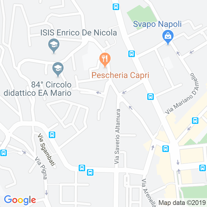 CAP di Via Teofilo Patini a Napoli