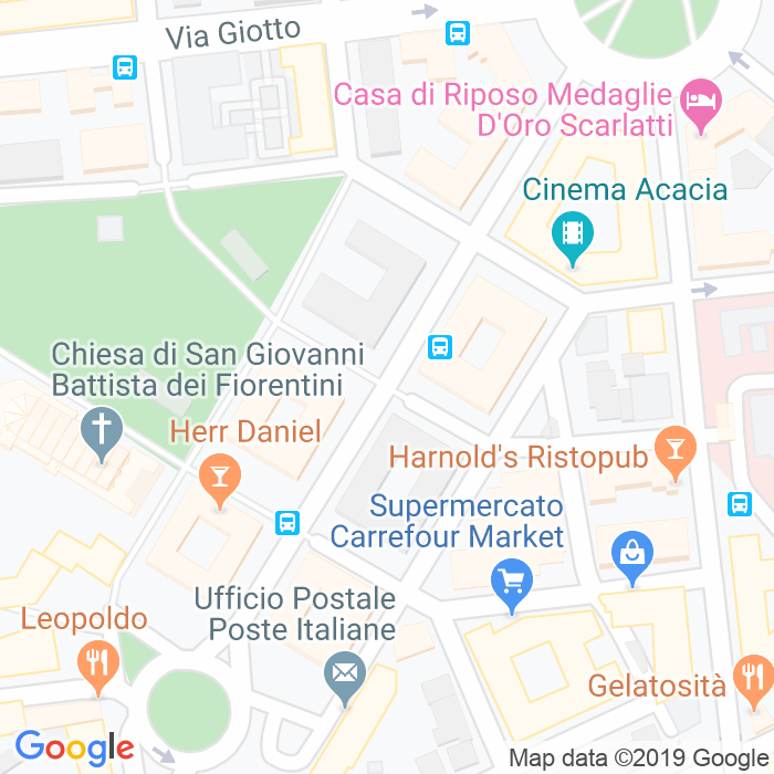 CAP di Via Tino Di Camaino a Napoli